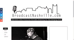 Desktop Screenshot of broadcastnashville.com